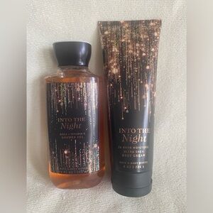 Bath & Body Works Into The Night Shower Gel and Body Cream